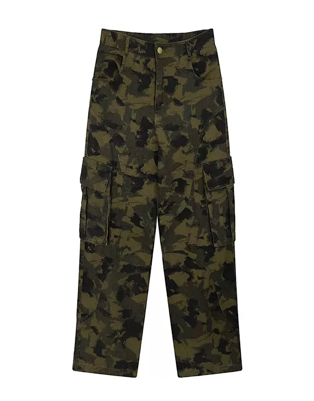 camouflagepattern cargo pants  US1746