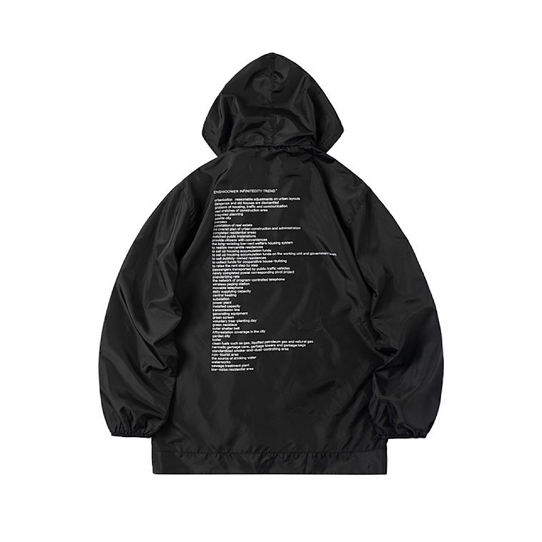 back hoodie jacket  US1885