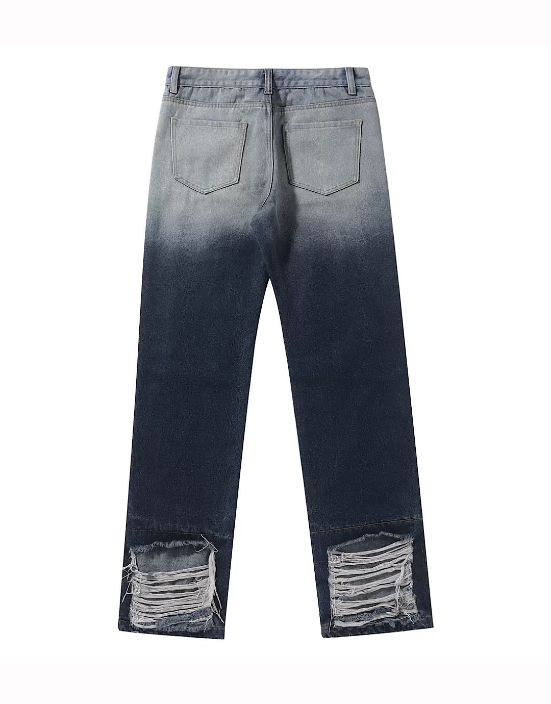 high damage acker denim  US1752