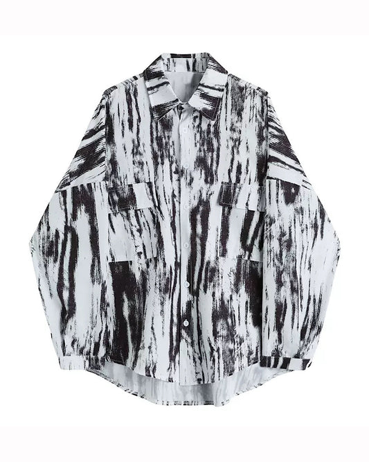 wind explosion street outerwear shirt  US1108