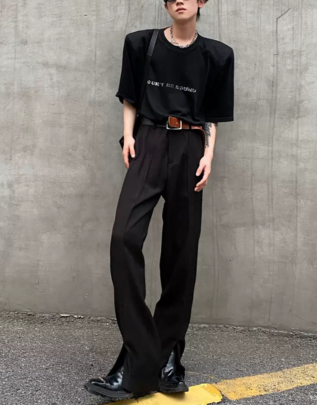 high waist slacks  US1839