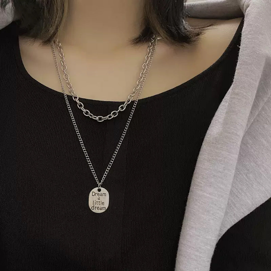 pendant chain necklace  US1326