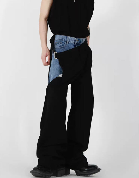 gilterdenim line pants  US1835