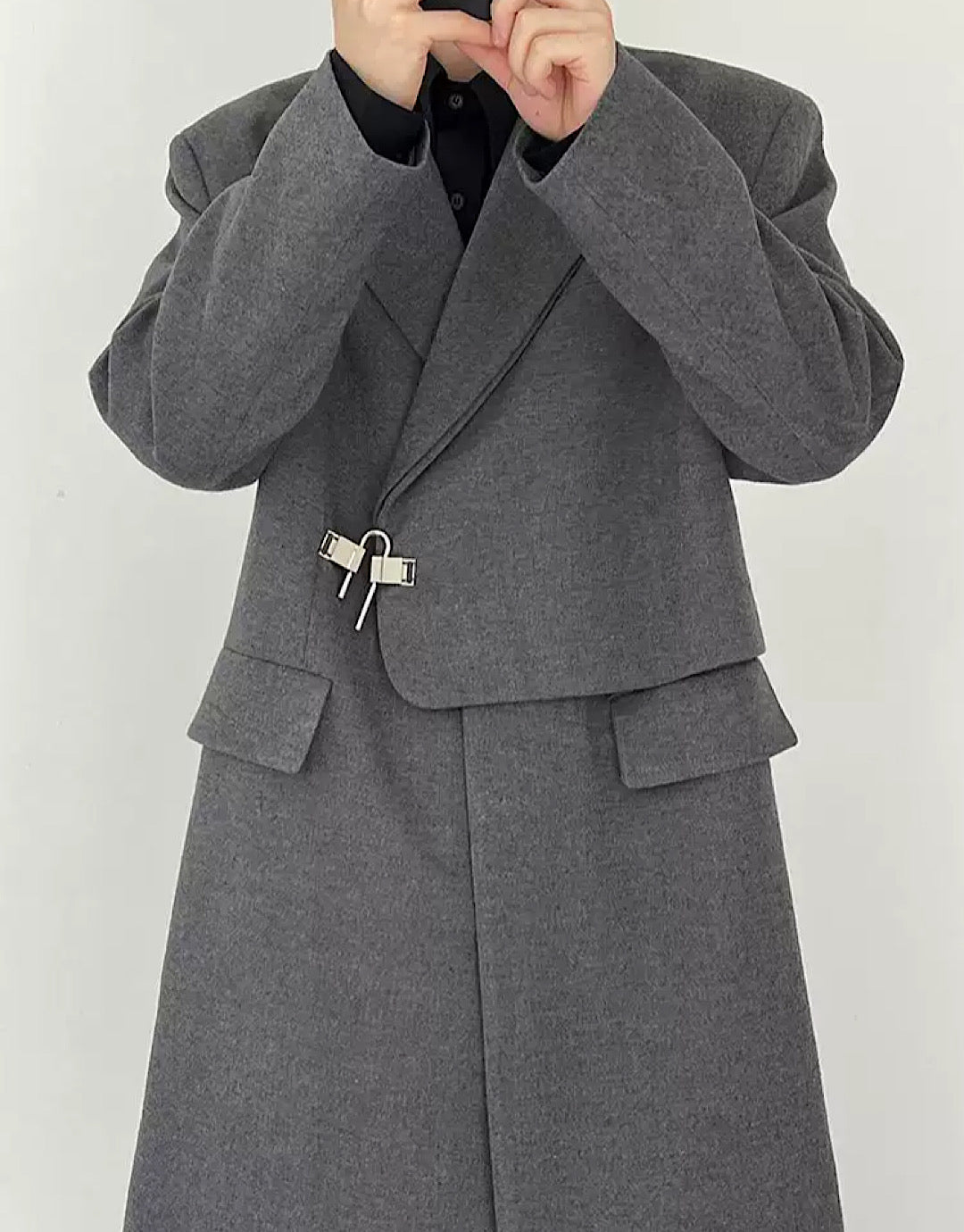 gray wonder coat  US1284