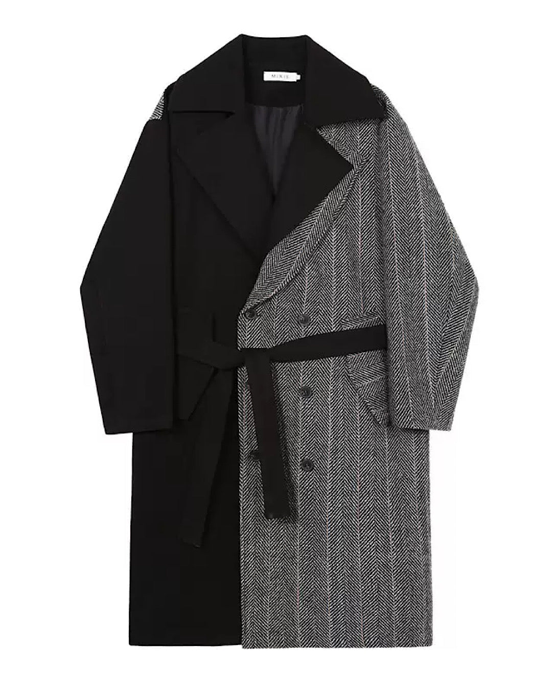 thickened woolen coat  US1021