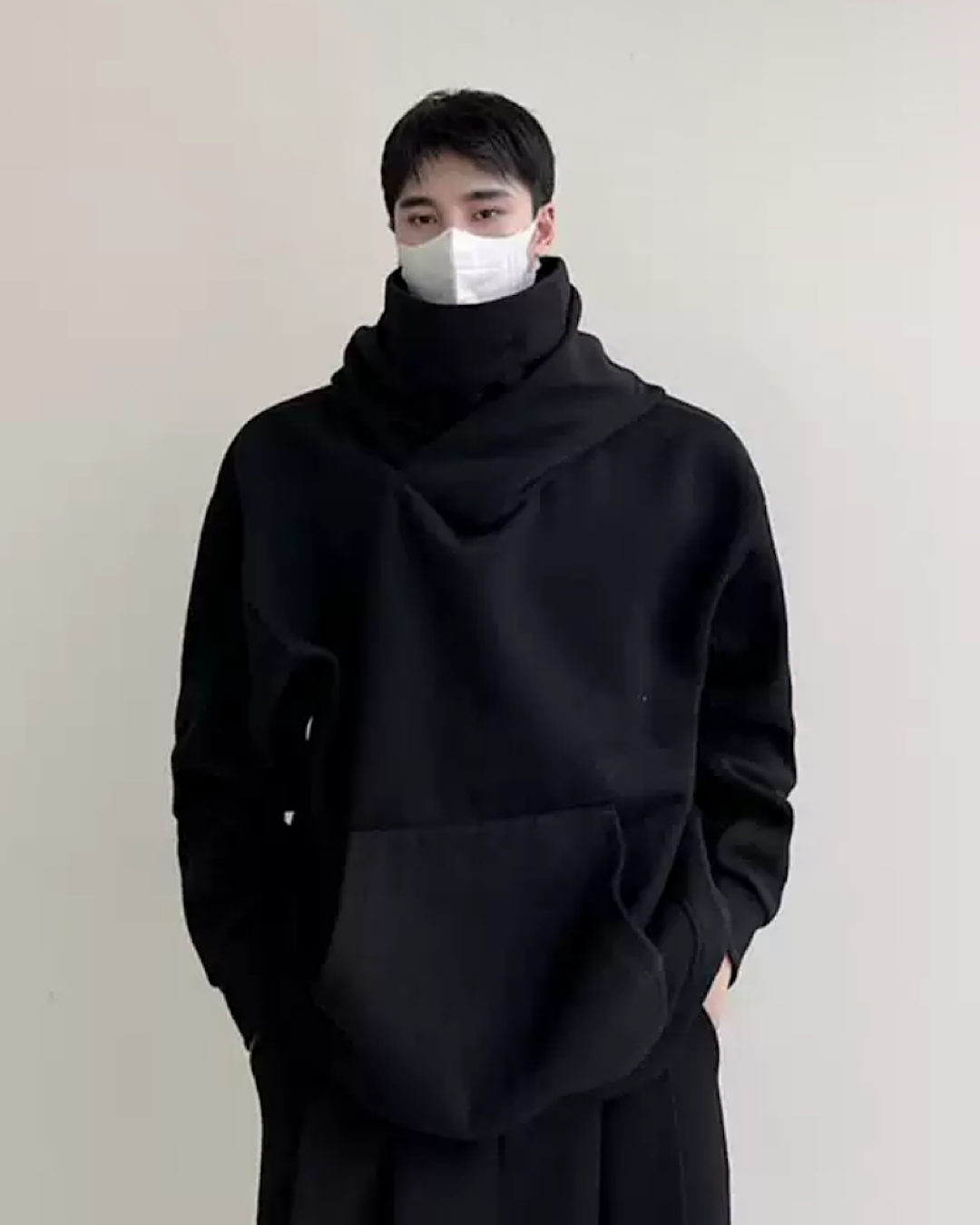 wrapped abyssal hoodie  US1690