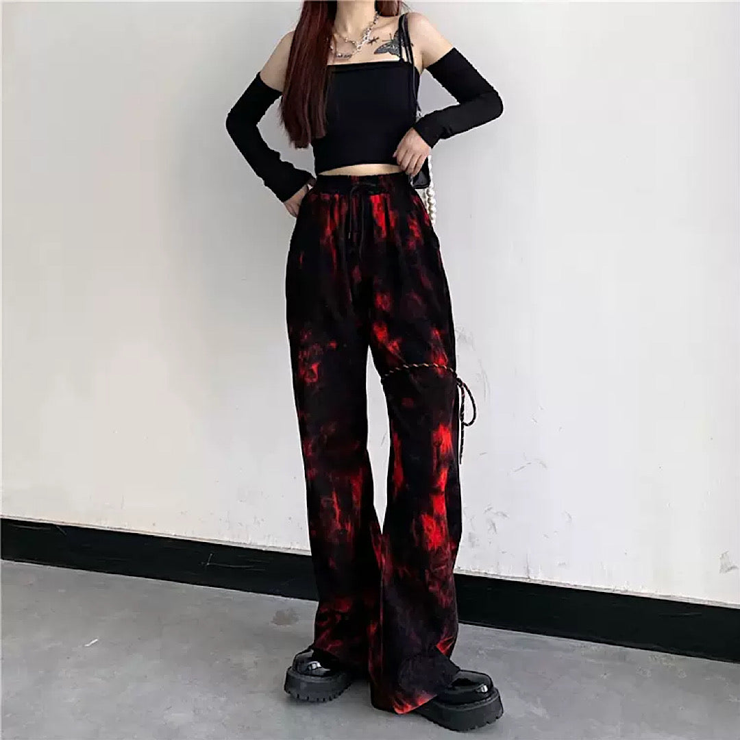 red ink paint pants  US1488