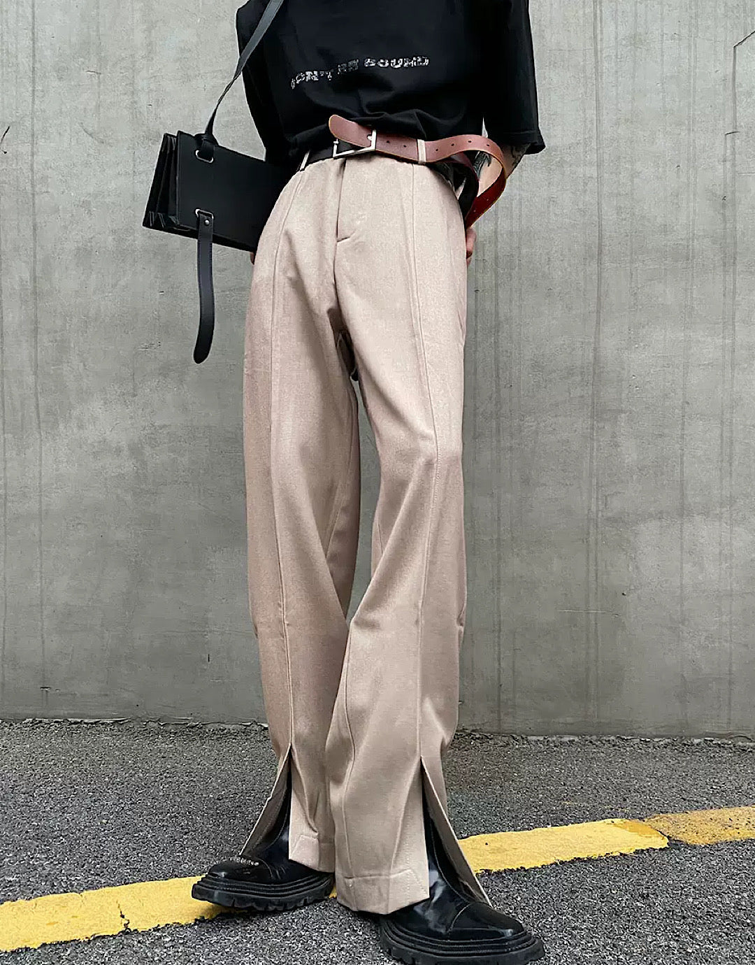 high waist slacks  US1839