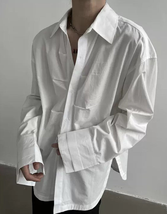 simple broad shirt  US1957