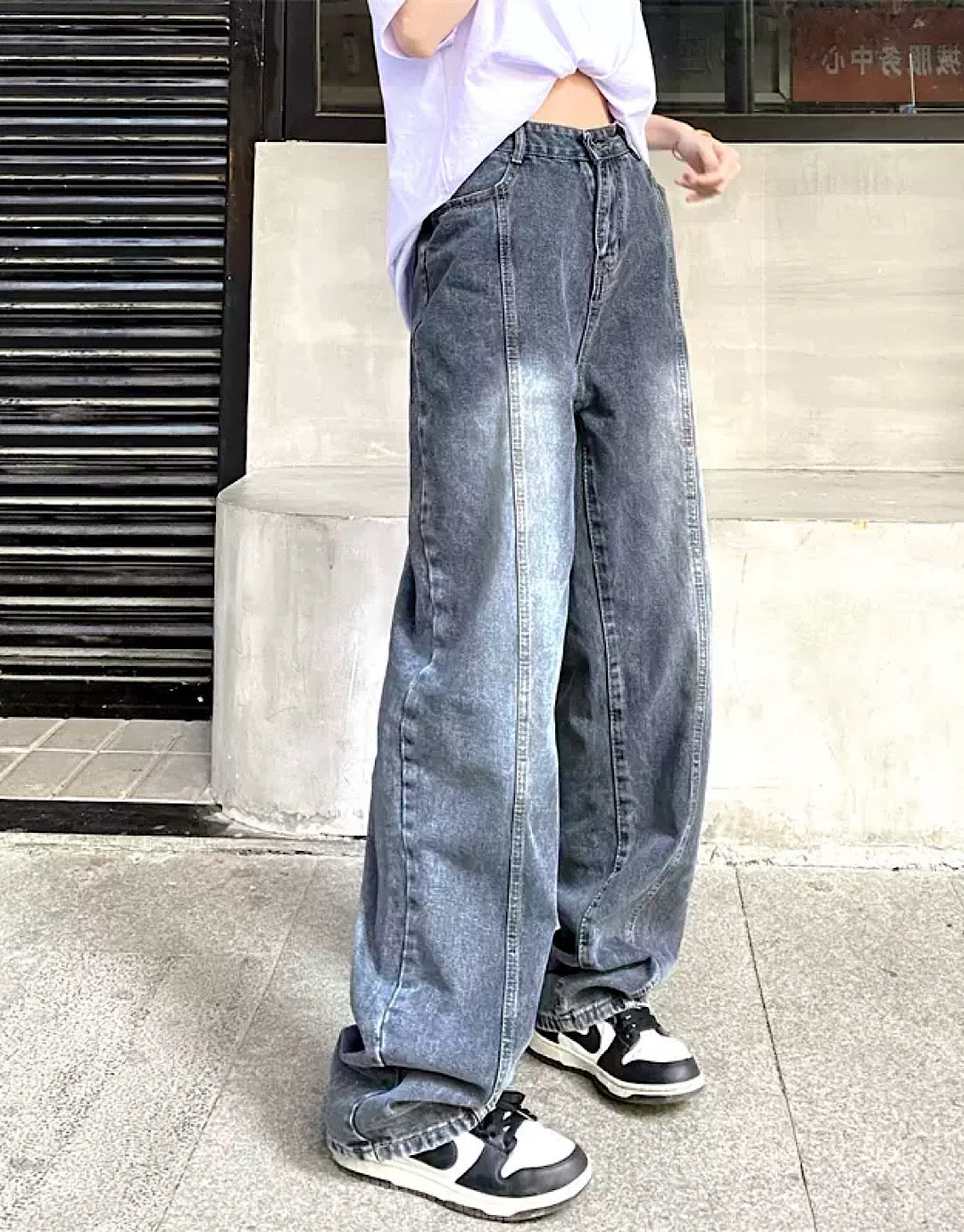 wide vintage denim  US1211