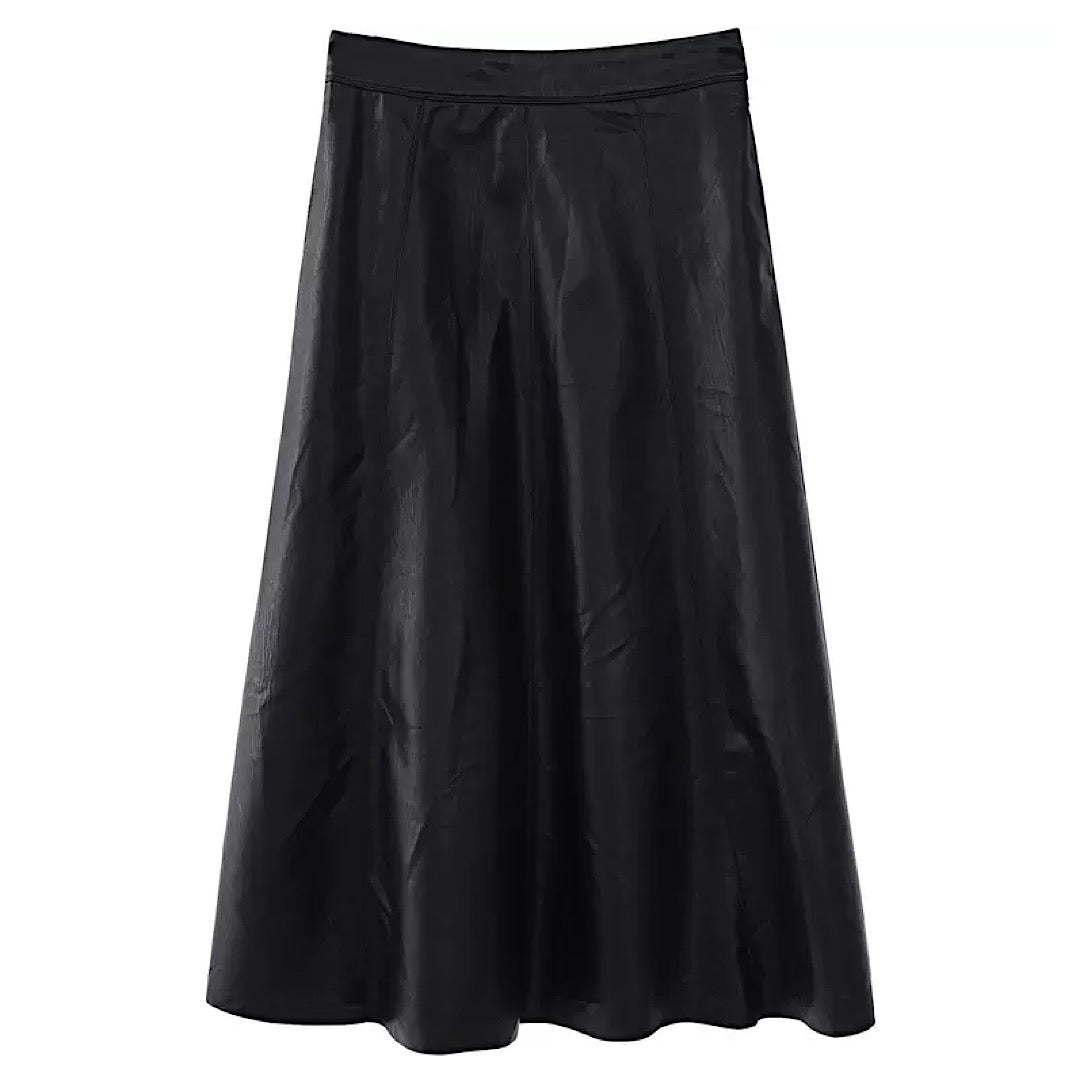 leather skirt  US1264