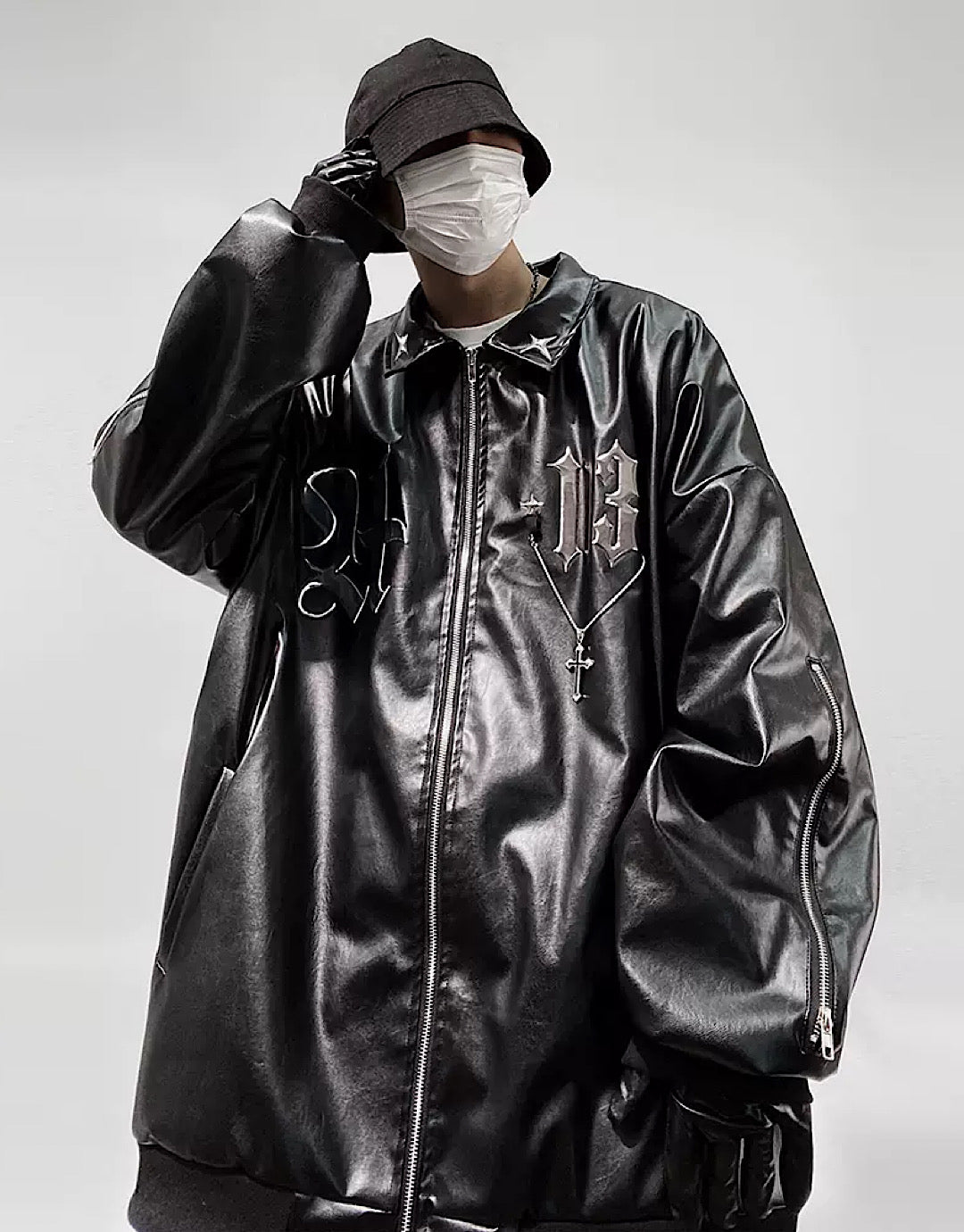 【UUCSCC】Blackzero Urd Leather Jacket  US0017