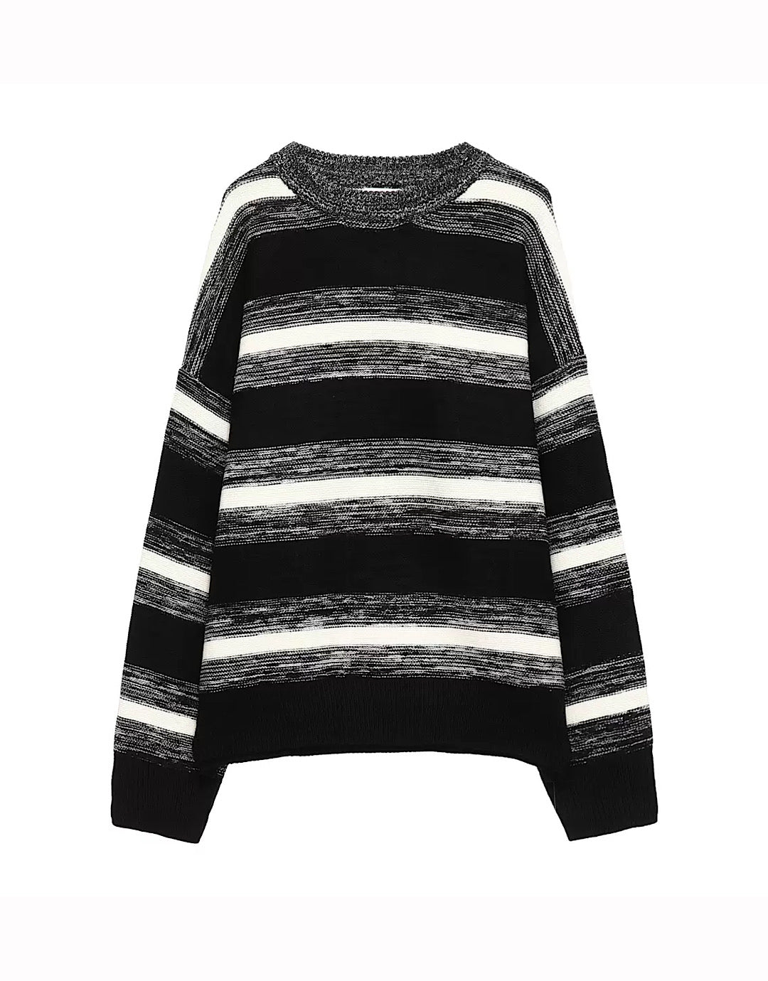 dark roadborder sweater  US1748