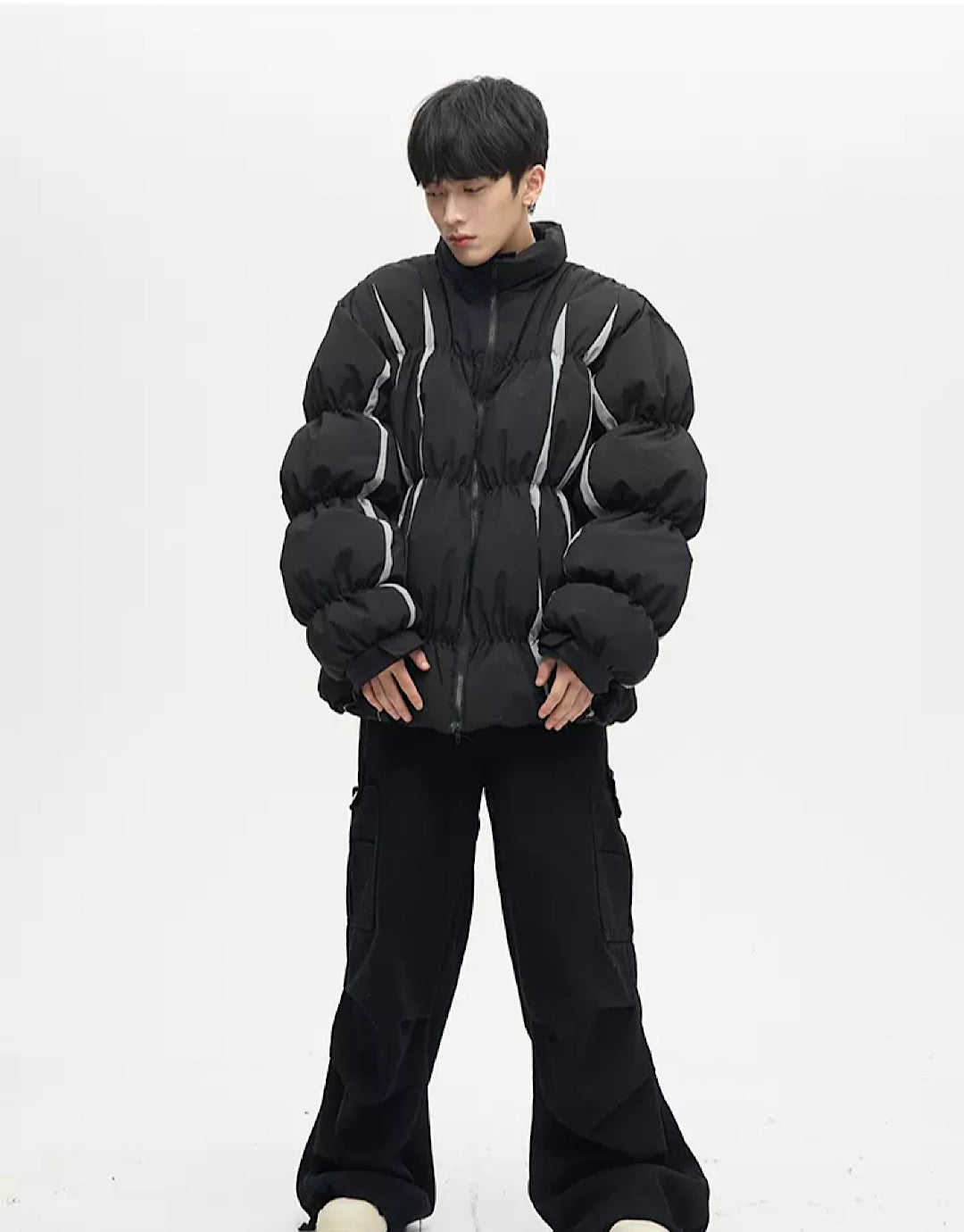 Wavy exbat down jacket  US1673