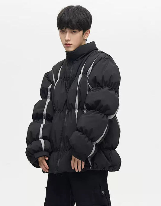 Wavy exbat down jacket  US1673