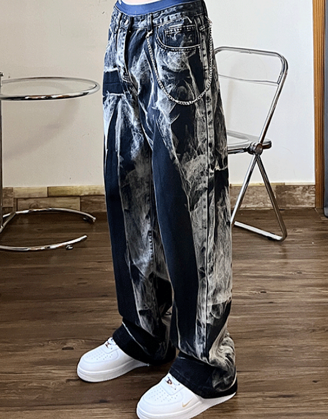 missing color wide pants  US1505