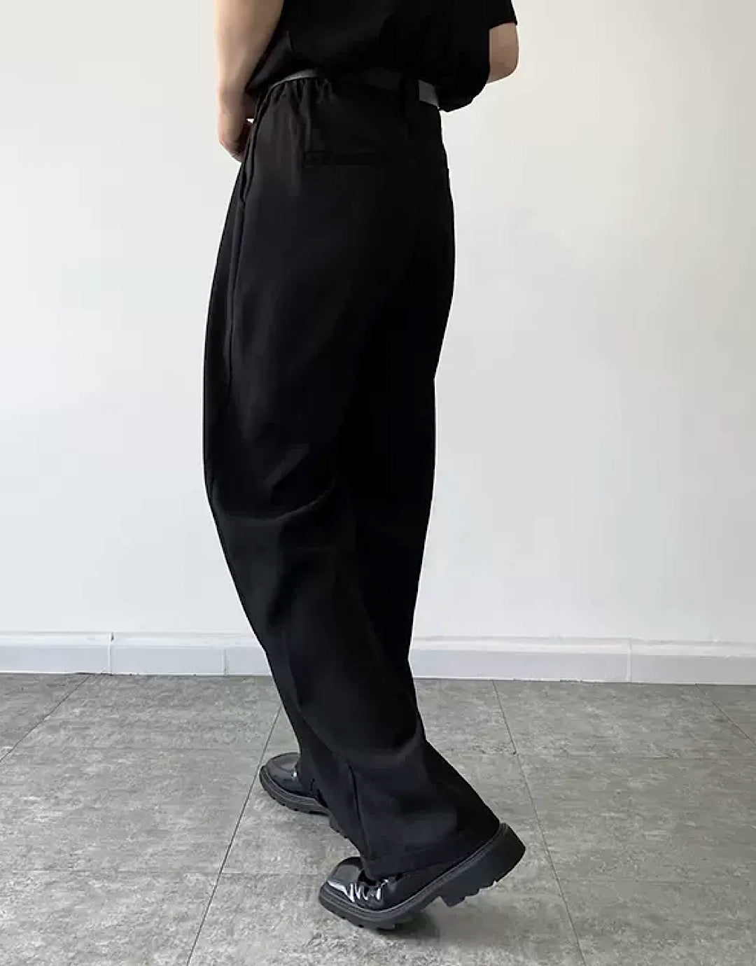 rope silhouette pants  US1964