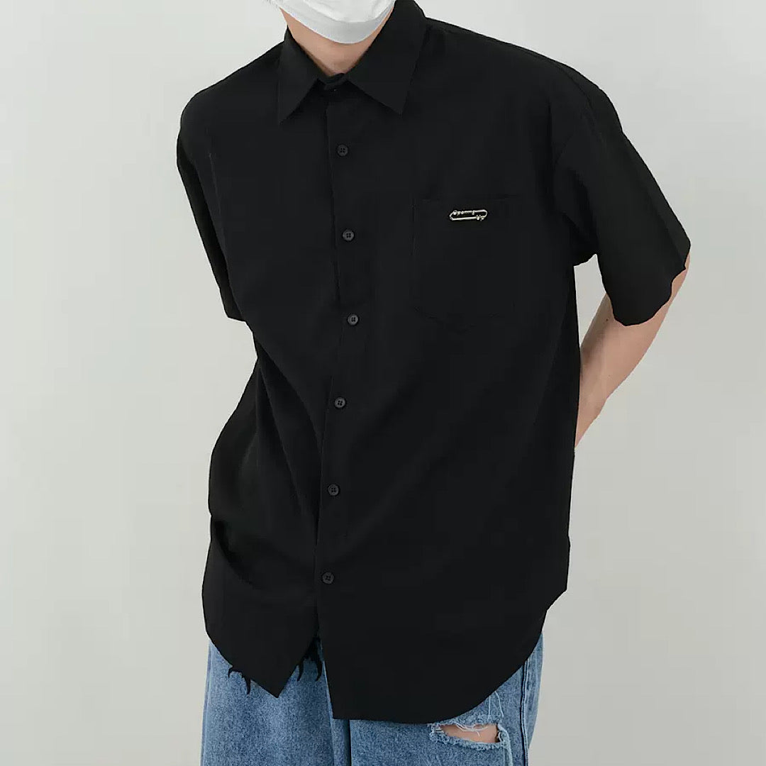 basic silhouette shirt  US1992