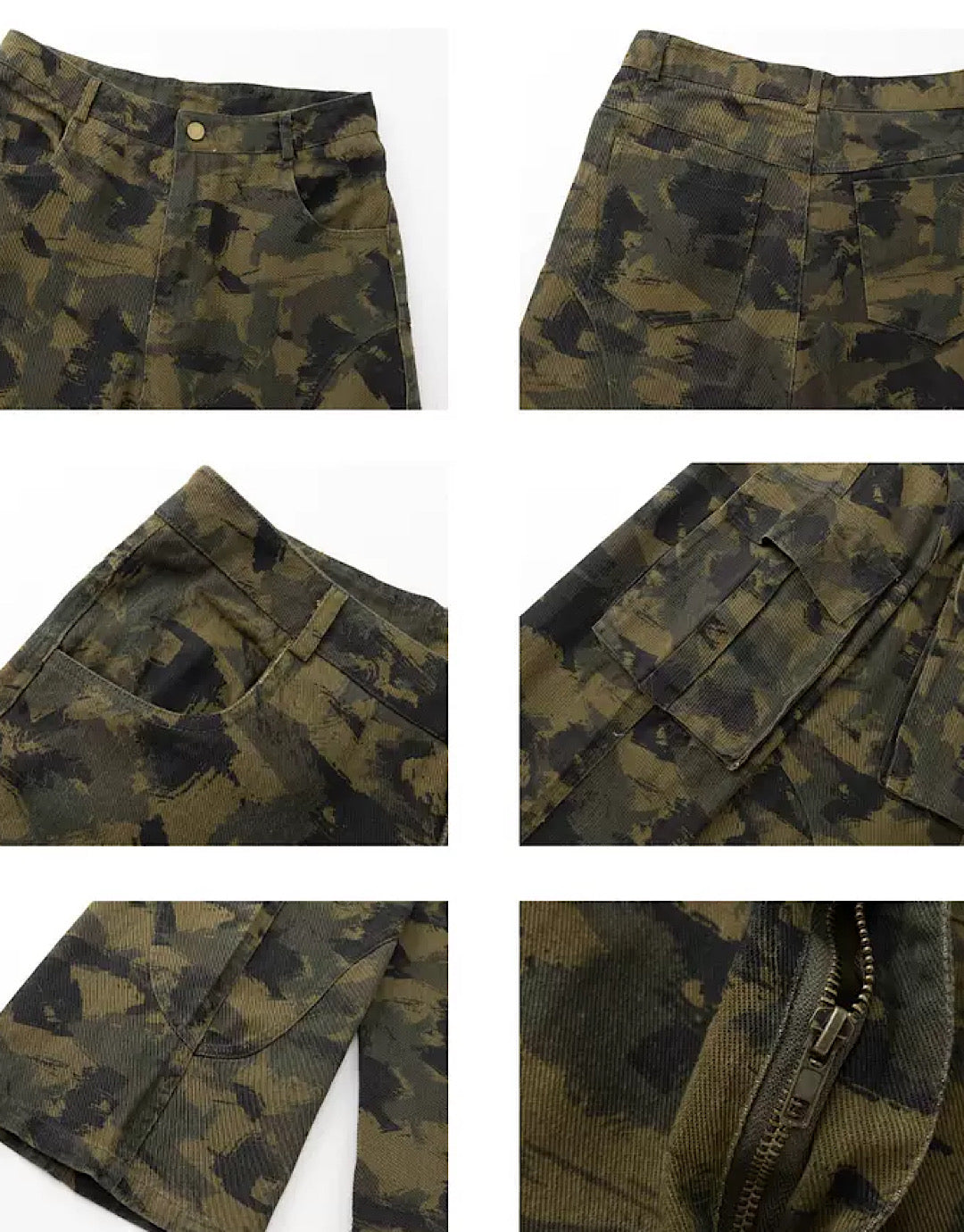 camouflagepattern cargo pants  US1746