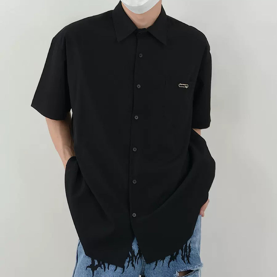 basic silhouette shirt  US1992