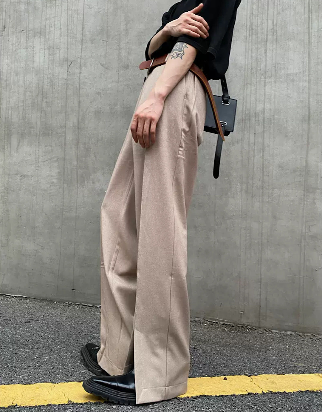 high waist slacks  US1839