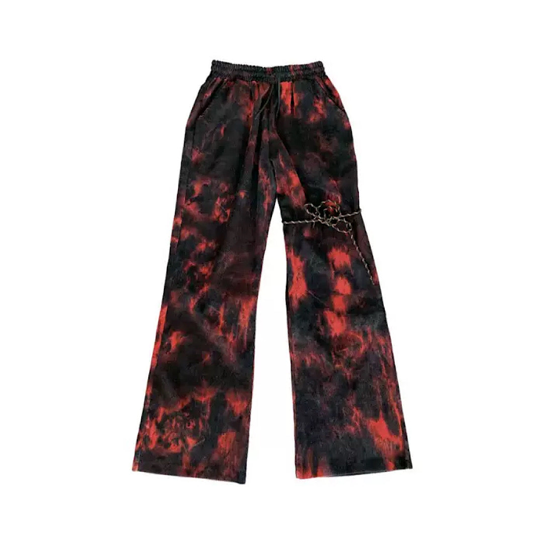 red ink paint pants  US1488