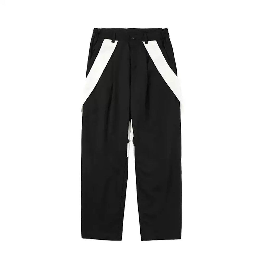 monochrome line pants  US1411