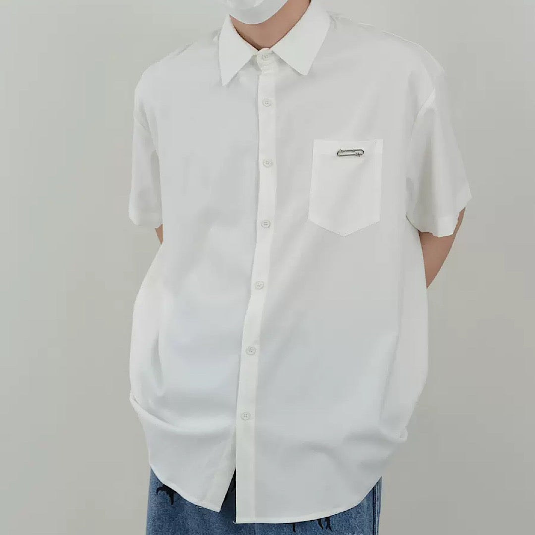 basic silhouette shirt  US1992