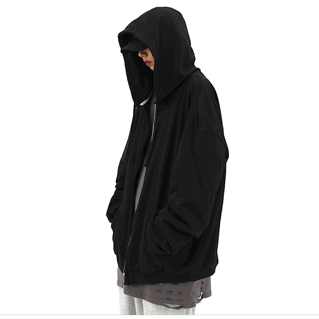 loose mest hoodie  US1369