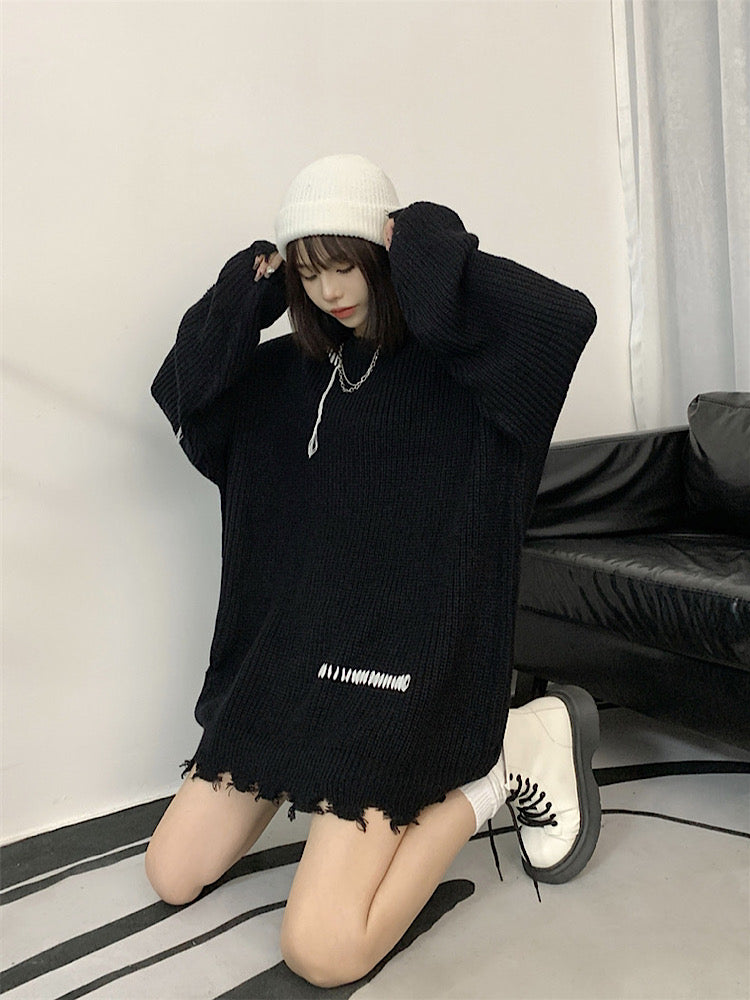 gardora damaged sweater  US1597