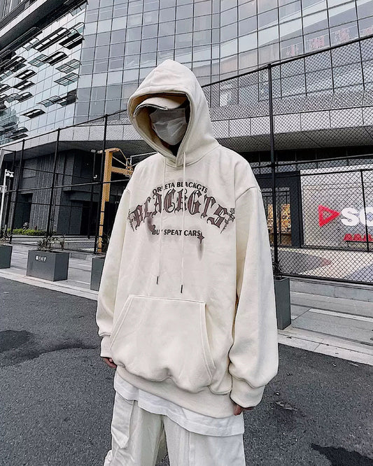 dark Initial archive hoodie  US1785