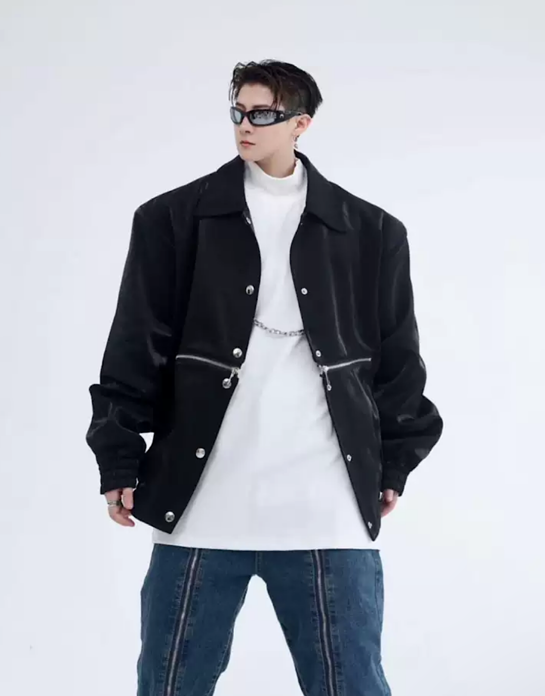 zip over jacket  US1292