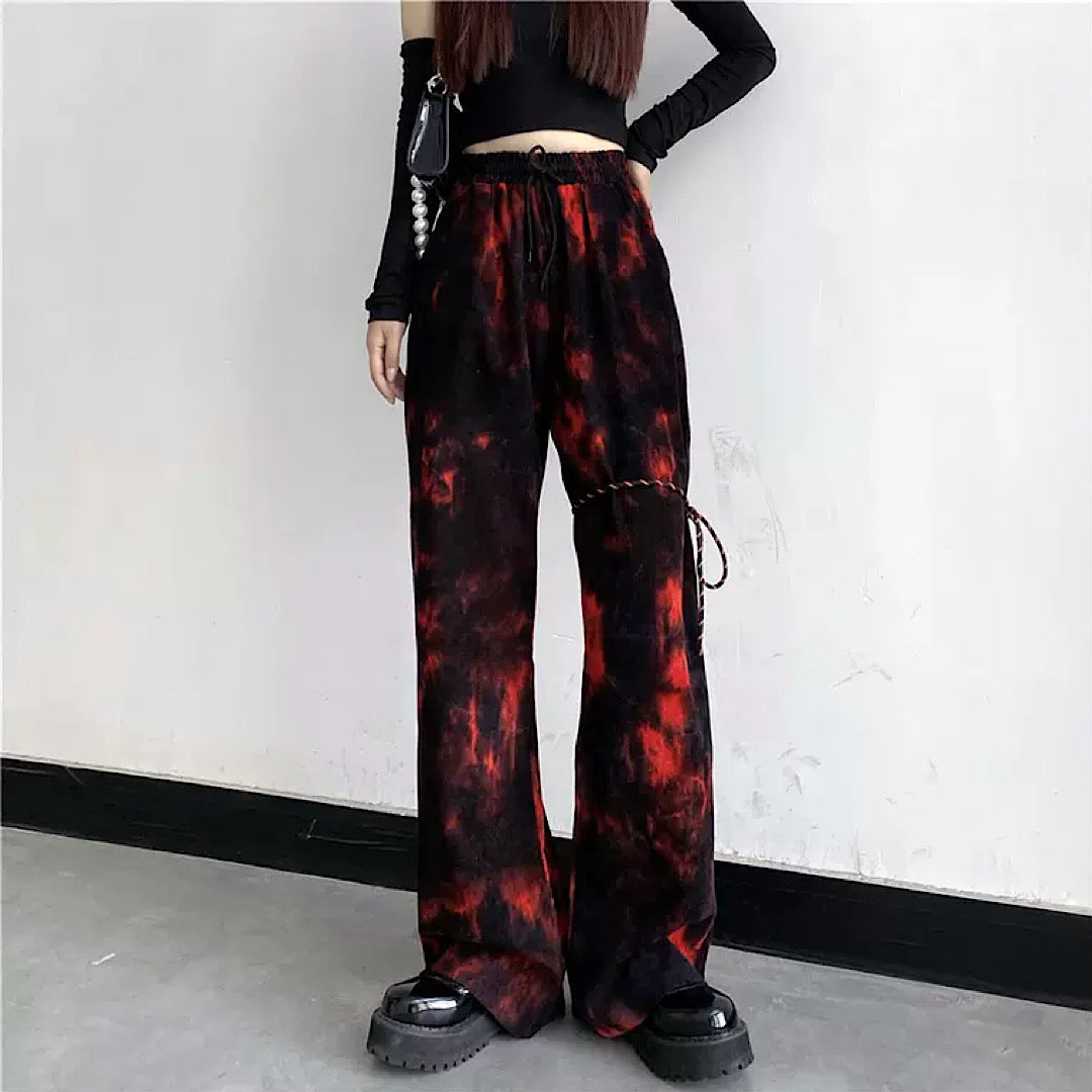 red ink paint pants  US1488