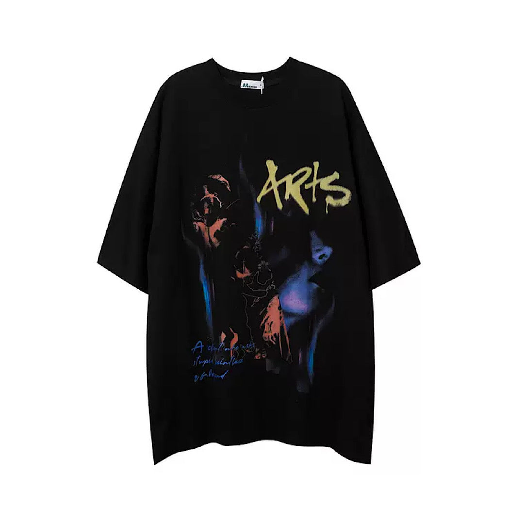 Art hip-hop T-shirt  US1015