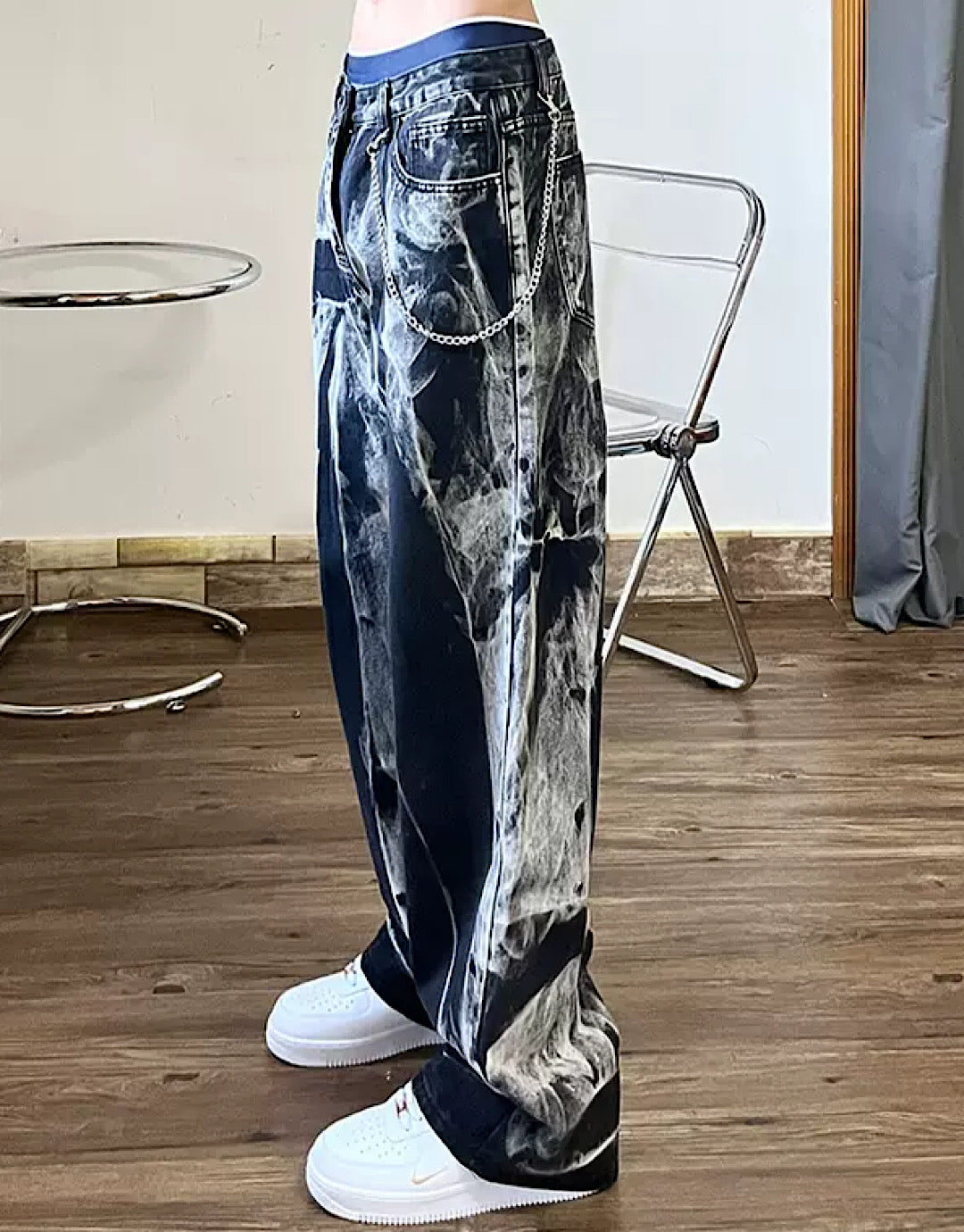 missing color wide pants  US1505