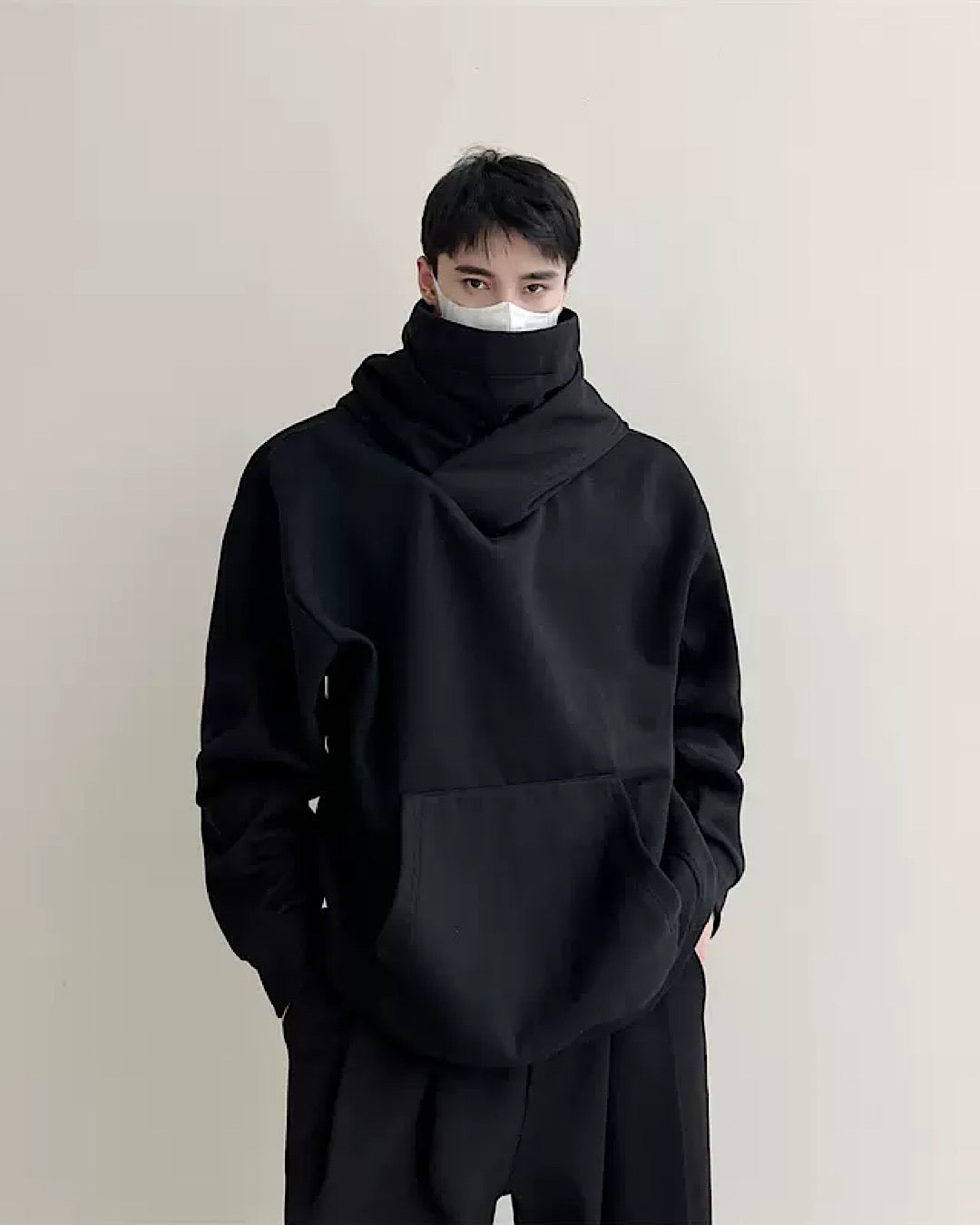 wrapped abyssal hoodie  US1690