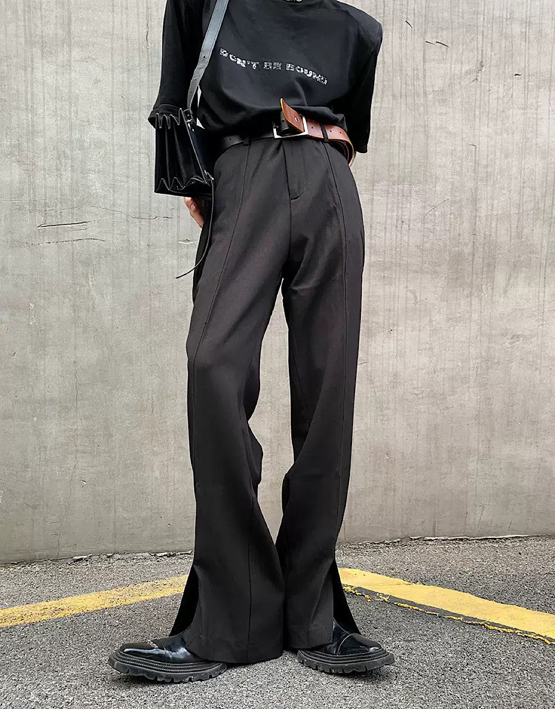 high waist slacks  US1839