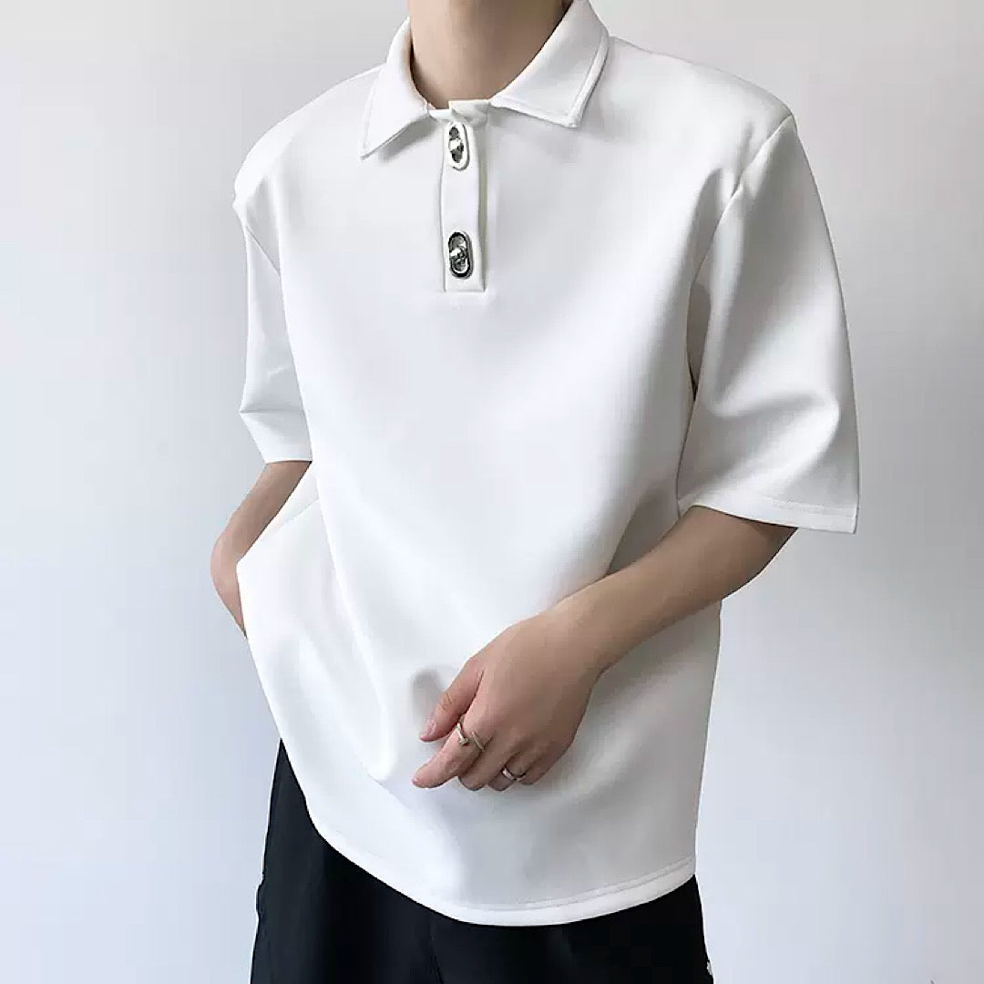 silver polo shirt  US1966