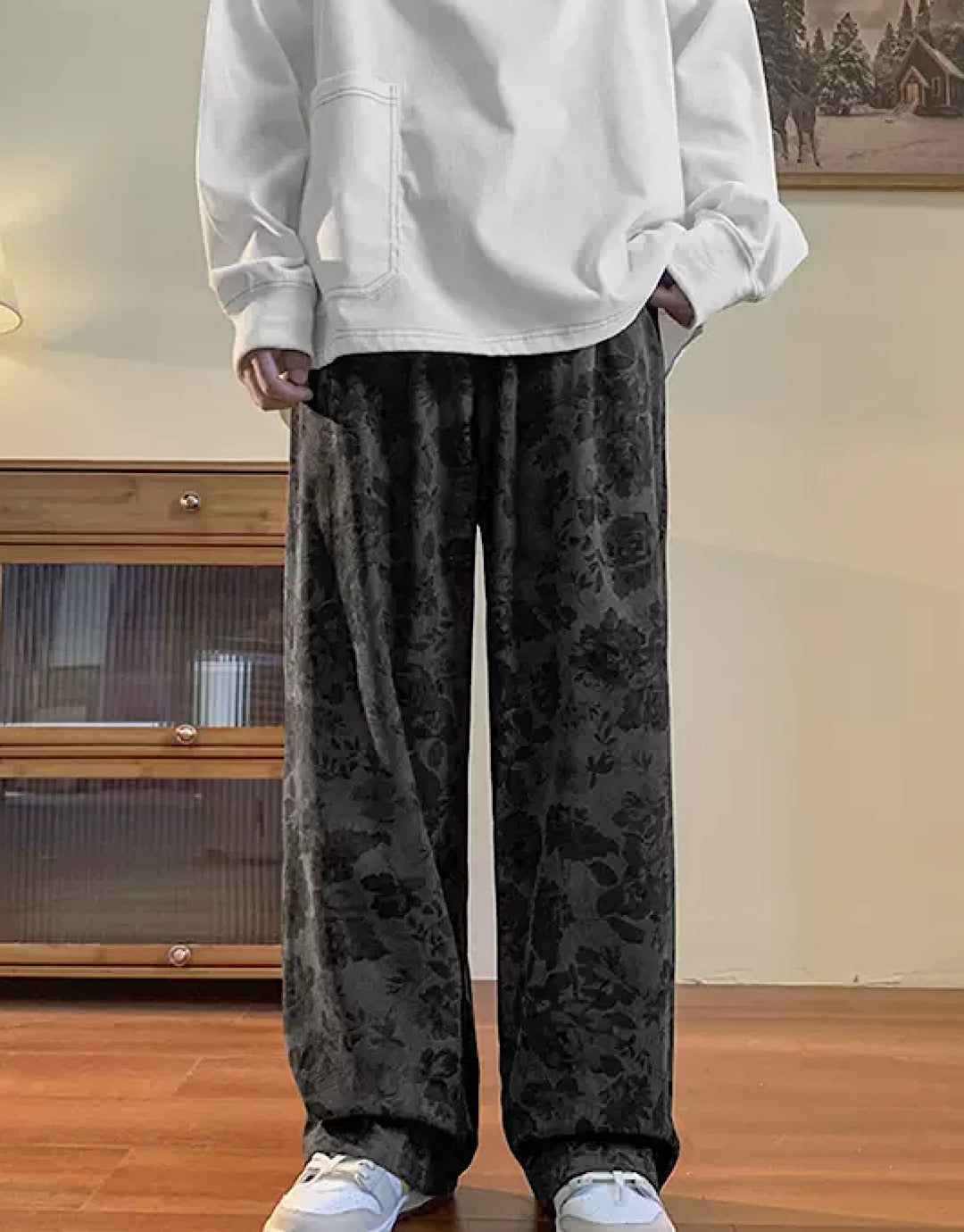 rose wide pants  US1503