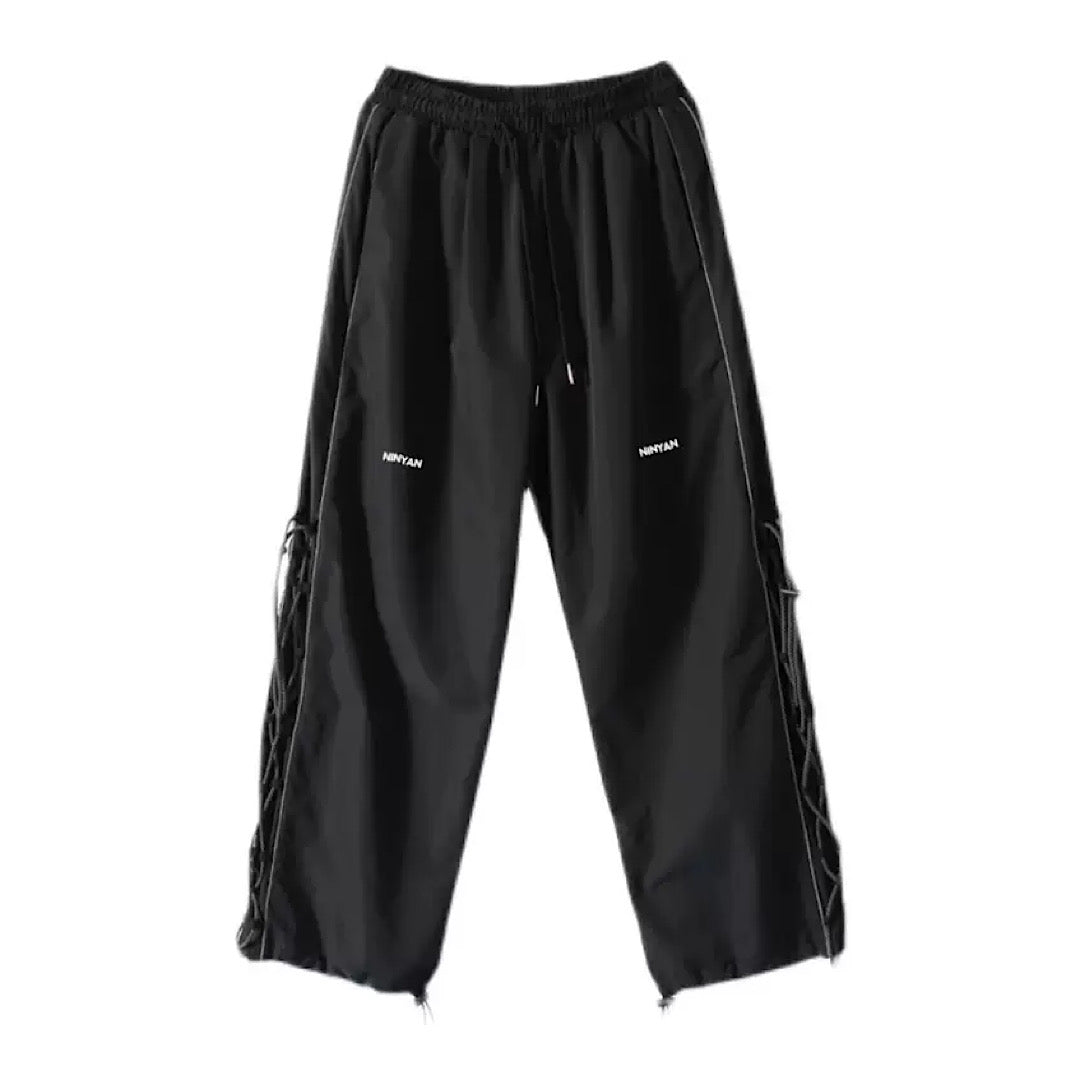 reflective korean style training pants  US1172