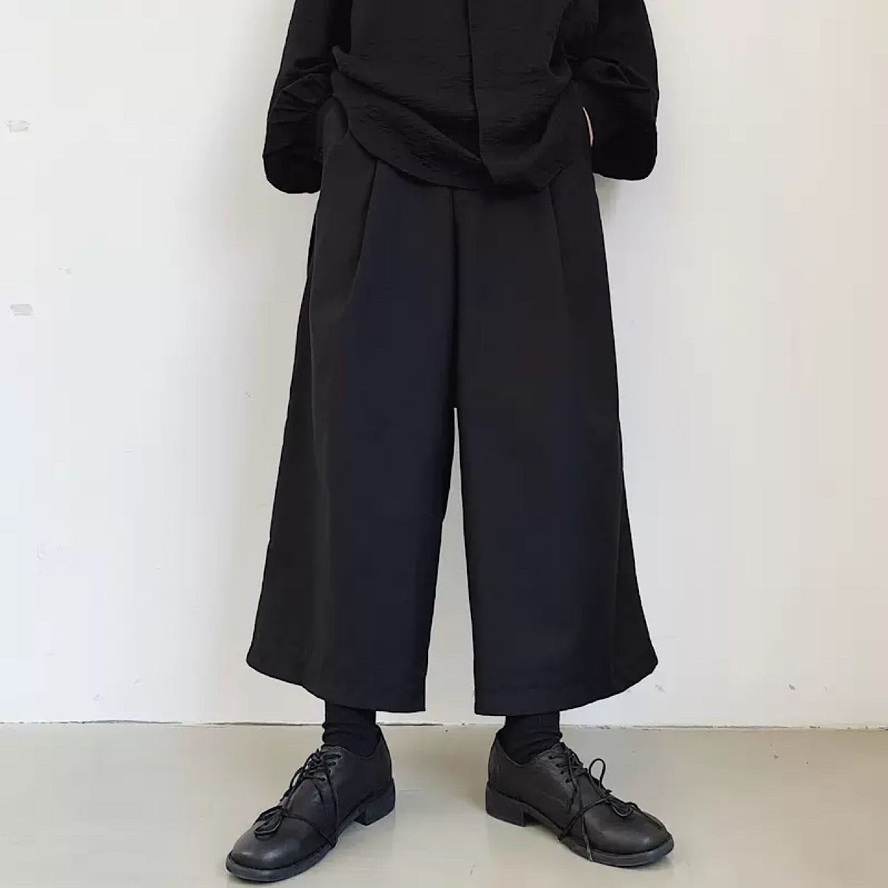 straight gaucho pants  US1602