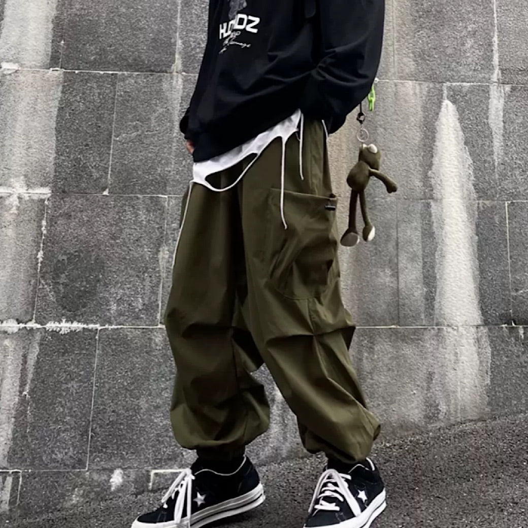 longer design cargo pants  US1366