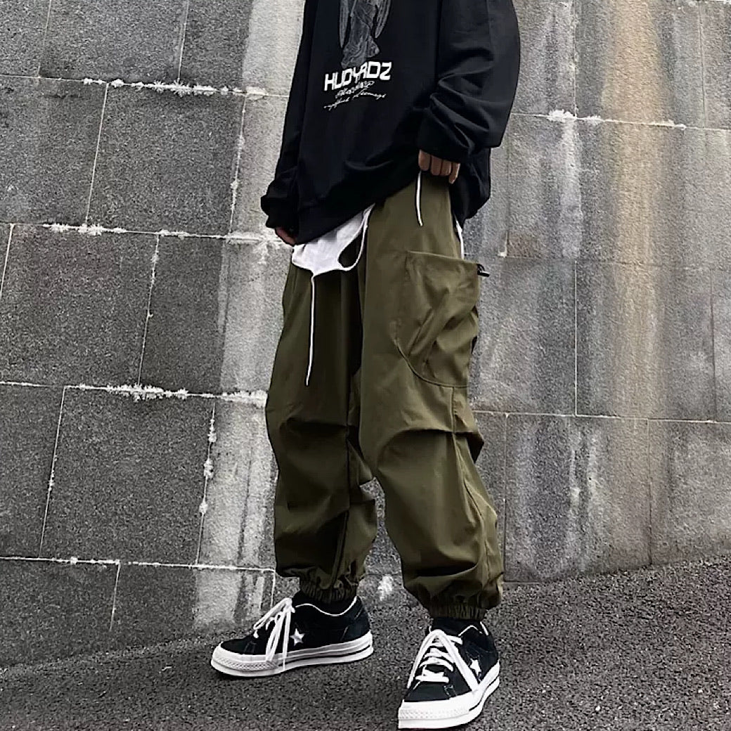 longer design cargo pants  US1366