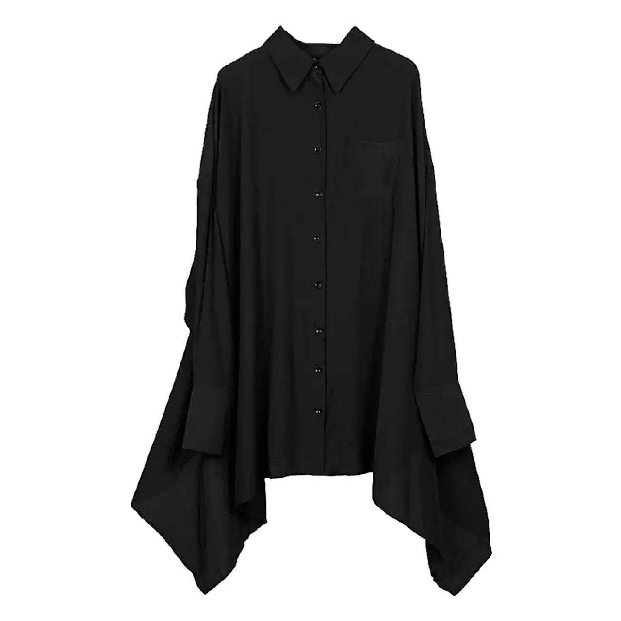 retro pointed collar shirt  US1077