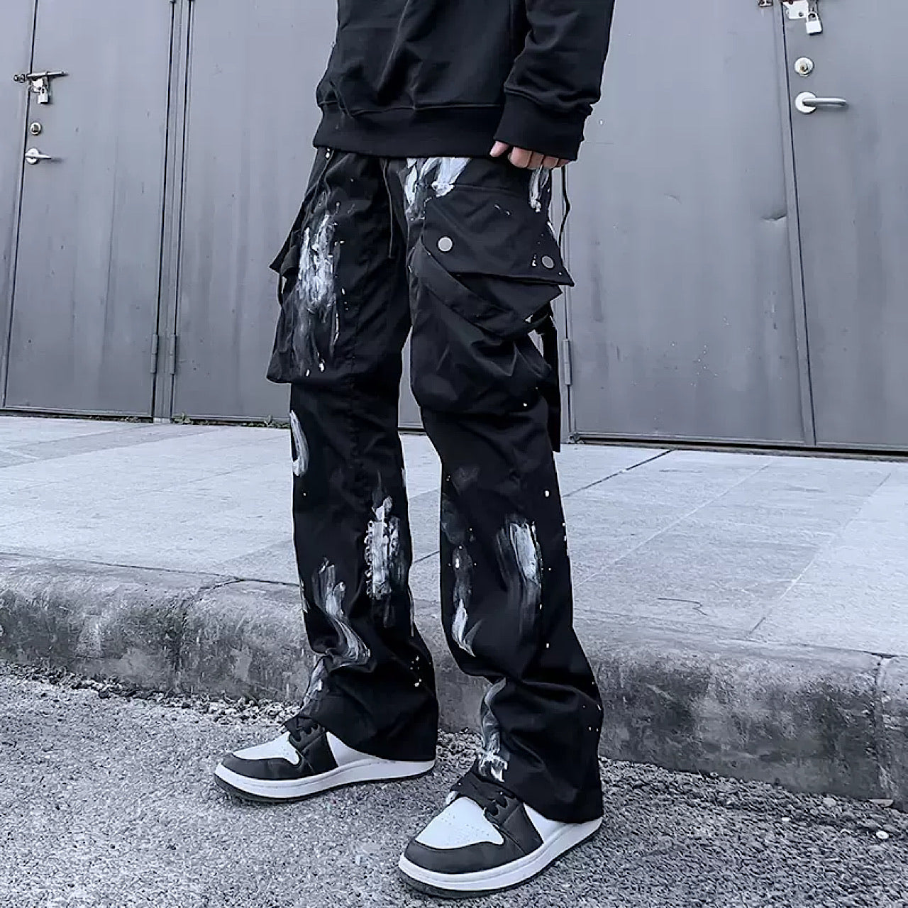 paint design cargo pants  US1450