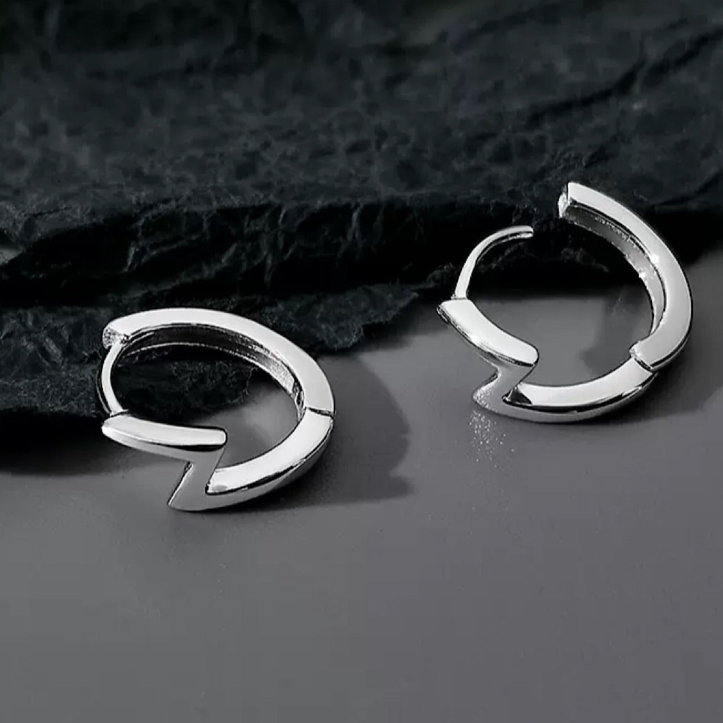 korean sterling silver earrings  US1104