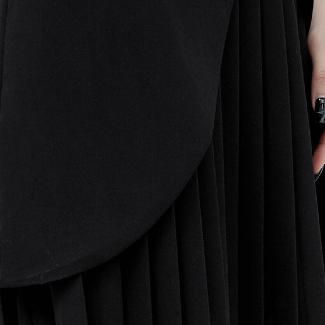 black skirt design  US1019
