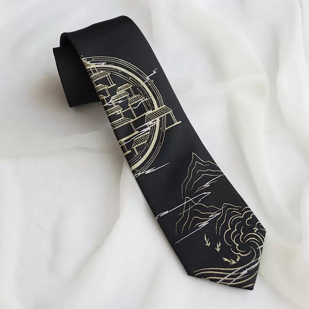 gold design tie  US1278