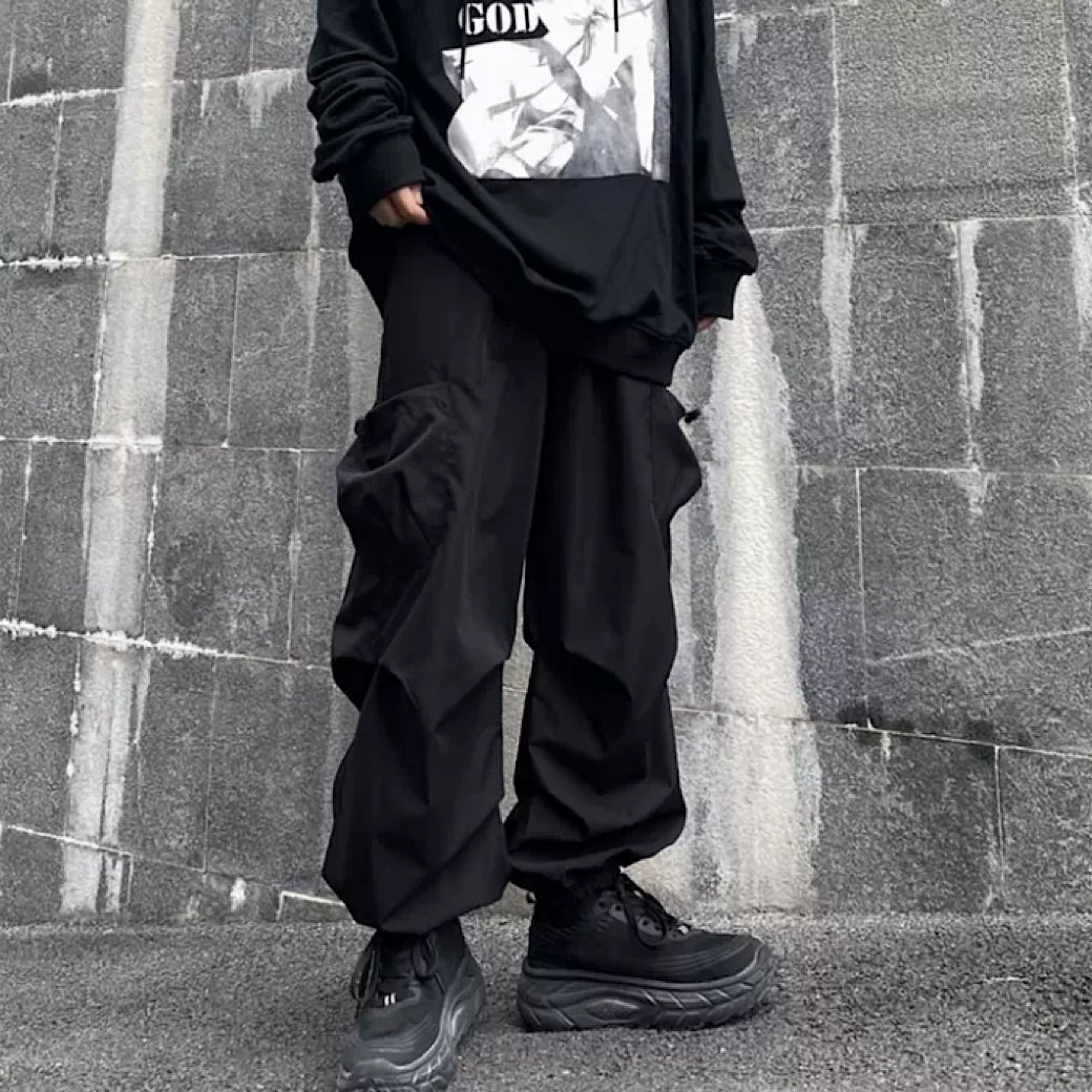 longer design cargo pants  US1366