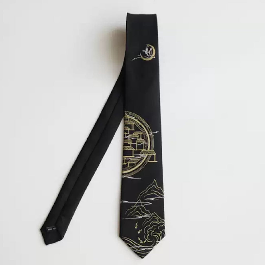 gold design tie  US1278